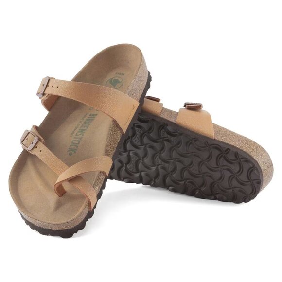 NWOB Birkenstock Women's Mayari Vegan Birkibuc - Pecan 37 6 - Picture 1 of 4